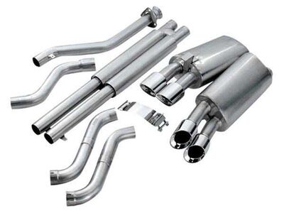 Corsa 14116 Sport Cat-Back Exhaust with Twin 3.5-in Polished Tips for 1992-1995 Corvette C4 5.7 LT1 / Corsa 14116 Sport Cat-Back