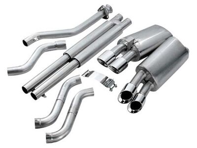 Corsa 14118 Sport Cat-Back Exhaust with Polished Tip for 1996 Corvette C4 5.7 LT4 / Corsa 14118 Sport Cat-Back