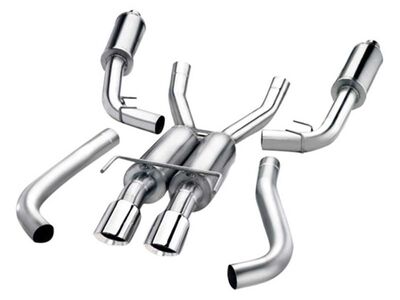 Corsa 14122 Sport Cat-Back Exhaust with Polished Tip for 1996-2002 Dodge Viper GTS 8.0 / Corsa 14122 Sport Cat-Back