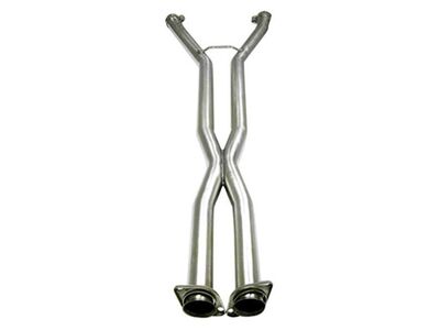 Corsa 14127 Stainless 2.5" Crossover X-Pipe for 2006-2008 Corvette C6 Auto A6 / Corsa 14127 2006-2008 Corvette C6 2.5" X-Pipe