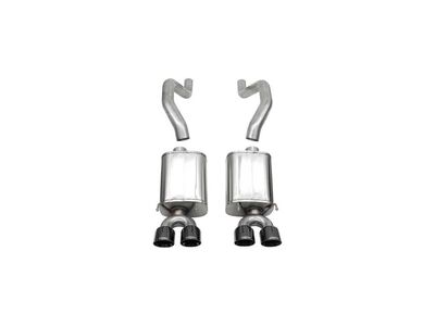 Corsa 14164BLK Sport Axle-Back Exhaust with Black Tip for 2006-2013 Corvette C6 Z06 & ZR1 / Corsa 14164BLK Corvette Z06 & ZR1 Sport Axle-Back