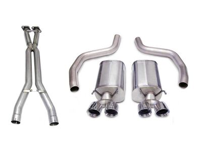 Corsa 14164CB1 Sport Axle-Back Exhaust for 2006-2013 Corvette C6 Z06 & ZR1 / Corsa 14164CB1 Z06 & ZR1 Sport Axle-Back