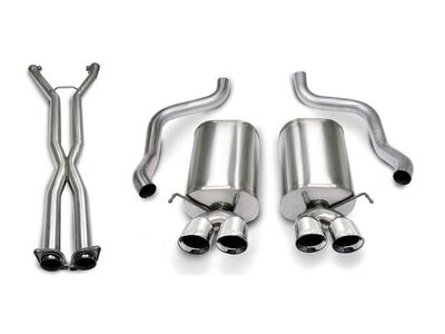 Corsa 14169CB4 Sport Axle-Back Exhaust for 2005-2007 Corvette C6 6.0 / Corsa 14169CB4 Sport Axle-Back