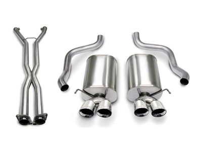 Corsa 14169CB6 Sport Axle-Back Exhaust for 2005-2007 Corvette C6 6.0 / Corsa 14169CB6 Sport Axle-Back