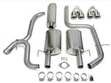 Corsa Dual Exhaust with Twin Pro-Series 3.5