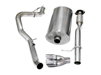 Corsa 14246 Sport Cat-Back Exhaust with Polished Tip for 2007-2008 Chevrolet Suburban 1500 5.3 / Corsa 14246 Sport Cat-Back