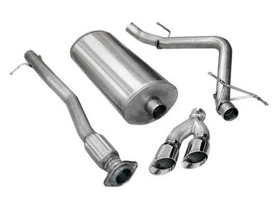 Corsa 14259 Sport Cat-Back Exhaust with Polished Tip for 2007-2008 Silverado CC/SB 1500 4.8 / Corsa 14259 Sport Cat-Back