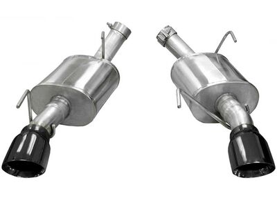 Corsa 14311BLK Sport Axle-Back Exhaust with Black Tip for 2005-2010 Ford Mustang Shelby GT500 5.4 / Corsa 14311BLK Sport Axle-Back