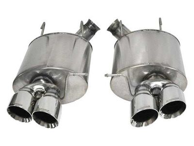 Corsa 14321 Sport Axle-Back Exhaust with Polished Tip for 2013-2014 Ford Mustang Shelby GT500 5.8 / Corsa 14321 Sport Axle-Back