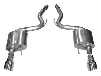 Corsa 14326 Sport 3" Axle Back Exhaust with Polished Dual 4.5" Tips for 2015-2017 Mustang GT 5.0 / Corsa 14326 Sport Axle-Back