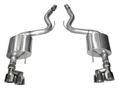 Corsa 14334 Sport 3-Inch Axle Back Exhaust with Polished Quad Tips for 2015-2017 Ford Mustang GT 5.0 / Corsa 14334 Sport Axle-Back