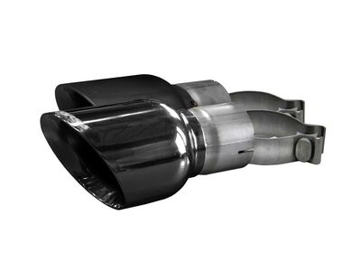 Corsa 14346BLK 3" Inlet / 4.5" Outlet Black Tip Kit (For Corsa Exhaust Only) for 2015-25 Mustang GT / Corsa 14346BLK Exhaust Tip Kit