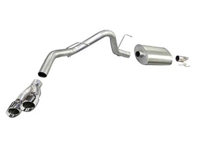 Corsa 14392 Sport Cat-Back Exhaust with Polished Tip for 2011-2014 Ford F-150 EcoBoost 3.5L V6 / Corsa 14392 Sport Cat-Back