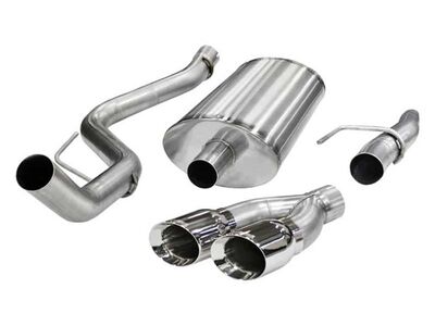 Corsa 14393 Sport Cat-Back Exhaust with Polished Tip for 2011-2014 Ford F-150 5.0 / Corsa 14393 Sport Cat-Back