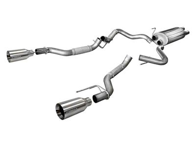 Corsa 14397 Sport Cat-Back Exhaust Dual Rear Exit with Satin Polished Tip for 2017-2020 F150 Raptor / Corsa 14397 Sport Cat-Back