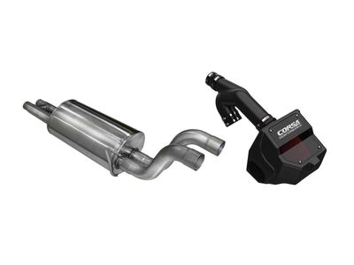 Corsa 14398PB 3" Muffler Upgrade & Air Intake Bundle 2017-2020 Ford F-150 Raptor / Corsa 14398PB Power Bundle