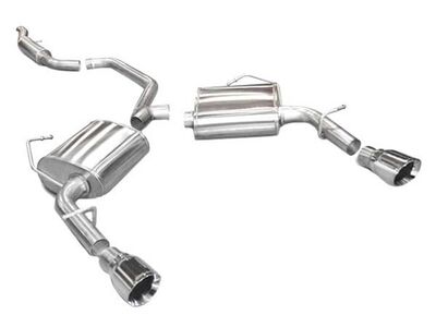 Corsa 14413 Sport Cat-Back Exhaust with Polished Tip for 2011-2014 Chrysler 200/Dodge Avenger V6 / Corsa 14413 Sport Cat-Back