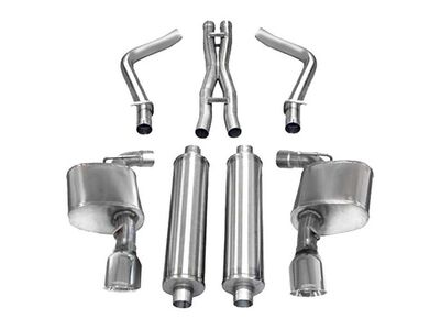 Corsa 14464 Xtreme Cat-Back Exhaust with Polished Tips for 2012-2014 Dodge Charger SRT-8 6.4 / Corsa 14464 Xtreme Cat-Back