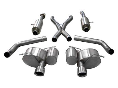 Corsa 14466 Sport Cat-Back Exhaust with Polished Tip for 2012-2021 Jeep Grand Cherokee SRT-8 6.4 / Corsa 14466 Sport Cat-Back