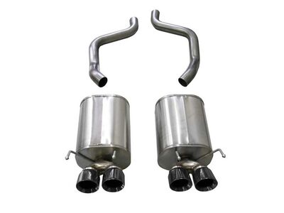 Corsa 14469BLK Xtreme Axle-Back Exhaust with Black Tip for 2005-2007 Corvette C6 6.0 / Corsa 14469BLK Xtreme Axle-Back