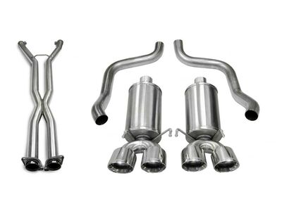 Corsa 14469CB4 Xtreme Axle-Back Exhaust for 2005-2007 Corvette C6 6.0 / Corsa 14469CB4 Xtreme Axle-Back