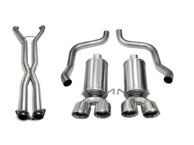 Corsa 14469CB6 Xtreme Axle-Back Exhaust for 2005-2007 Corvette C6 6.0 / Corsa 14469CB6 Xtreme Axle-Back