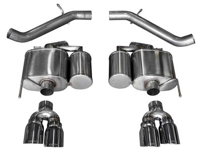 Corsa 14478 Sport Axle-Back Exhaust with Polished Tip for 2016-2019 Cadillac ATS-V 3.6 / Corsa 14478 Sport Axle-Back