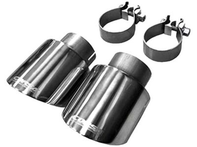 Corsa 14497 Corsa Polished Two 4-inch Polished Pro-Series Tips for 2010-2014 Volkswagen R Mk6 / Corsa 14497 Sport Cat-Back