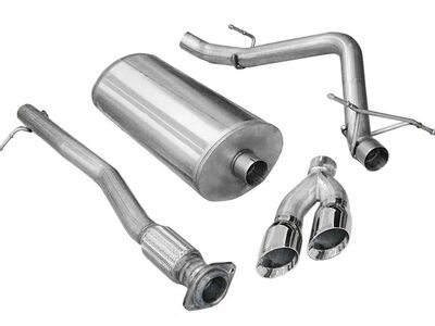 Corsa 14523 Sport Cat-Back Exhaust with Polished Tip for 2011-2013 Silverado CC/SB 1500 6.2 / Corsa 14523 Sport Cat-Back