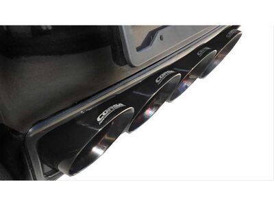 Corsa 14766CBBLK Xtreme 3" Cat-Back Exhaust with Black Quad Tips for 2015-2019 Corvette C7 Z06 6.2 / Corsa 14766CBBLK Xtreme Cat-Back