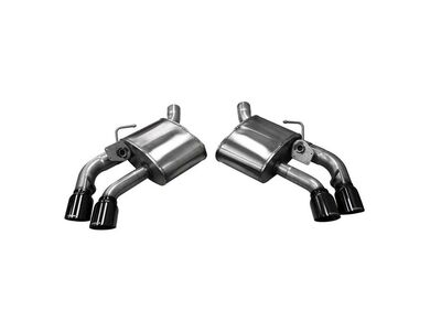 Corsa 14789BLK Xtreme Axle-Back Exhaust (Fits OE NPP Valve) with Black Tip for 2016-24 Camaro SS/ZL1 / Corsa 14789BLK Xtreme Axle-Back