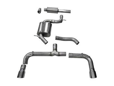 Corsa 14834 Sport 3-Inch Cat-Back Exhaust Dual Rear Exit for 2014-2016 Volkswagen GTI Mk7 / Corsa 14834 Sport Cat-Back