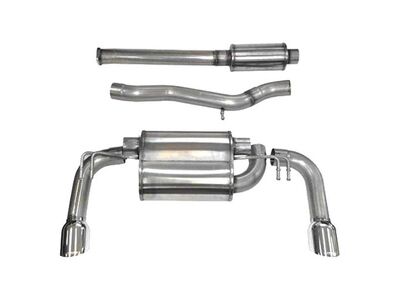 Corsa 14858 Sport Dual Rear Cat-Back Exhaust with Polished Tip for 2008-2015 Lancer Evo X Sedan 2.0 / Corsa 14858 Sport Cat-Back