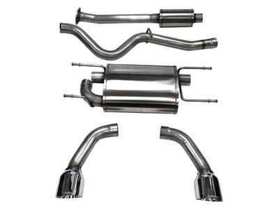 Corsa 14864 Sport Cat-Back Exhaust with Polished Tip for 2012-2025 Scion FRS / Subaru BRZ / Corsa 14864 Sport Cat-Back