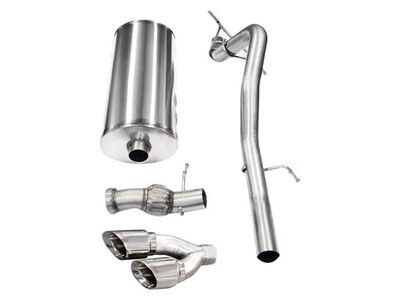Corsa 14878 Sport Cat-Back Exhaust with Polished Tip for 2011-2014 Cadillac Escalade 6.2 / Corsa 14878 Sport Cat-Back