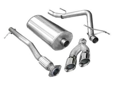 Corsa 14904 Sport Cat-Back Exhaust with Polished Tip for 2009-2009 Silverado CC/SB 1500 4.8 / Corsa 14904 Sport Cat-Back