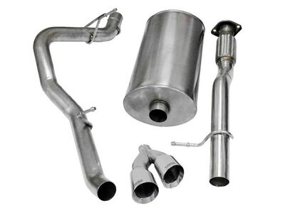 Corsa 14914 Sport Cat-Back Exhaust with Polished Tip for 2009-2013 Chevrolet Suburban 1500 5.3 / Corsa 14914 Sport Cat-Back