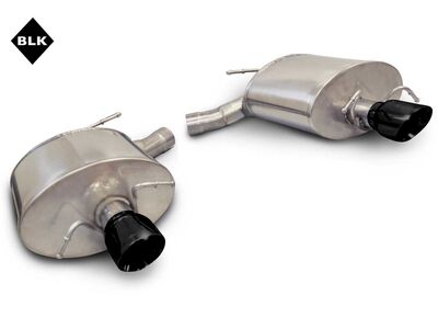 Corsa 14948BLK Sport Axle-Back Exhaust with Black Tip for 2011-2014 Cadillac CTS-V Wagon / Corsa 14948BLK CTS-V Wagon Sport Axle-Back