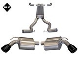 Corsa 14951BLK Sport Cat-Back Exhaust with 4" Pro-Series Black Tips for 2010-2015 Camaro V8 Manual / Corsa 14123 Performance Exhaust System