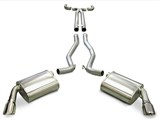 Corsa 14953 Sport Cat-Back Exhaust with 4.0" Pro-Series Tips for 2010-2015 Camaro V6 / Corsa 14953 Camaro V6 Sport Cat-Back Exhaust