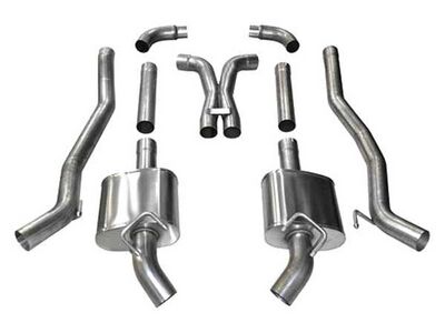 Corsa 14976 Xtreme 3" Cat-Back Exhaust - No Tips Use Factory Bezel for 2011-13 Camaro SS 6.2 Manual / Corsa 14976 Xtreme Cat-Back & X-Pipe
