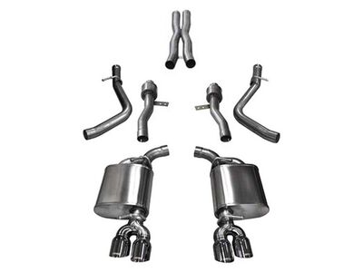 Corsa 14987 Sport Cat-Back Exhaust with 3.5" Polished Tips for 2015-2023 Challenger Hellcat / Corsa 14987 Sport Cat-Back