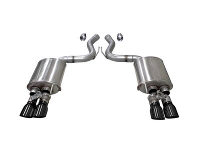 Corsa 21002BLK Sport 3" Sport Axle-Back Exhaust with Black Tip for 2018-2023 Mustang GT Fastback 5.0 / Corsa 21002BLK Sport Axle-Back