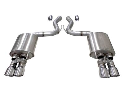 Corsa 21002 Sport 3" Sport Axle-Back Exhaust with Polished Tips for 2018-23 Mustang GT Fastback 5.0 / Corsa 21002 Sport Axle-Back