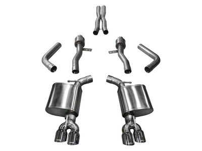 Corsa 21005 Sport Cat-Back Exhaust Dual Rear Exit with 3.5" Polished Tips for 2017-23 Challenger 5.7 / Corsa 21005 Sport Cat-Back