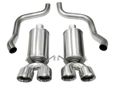 Corsa 21010 Xtreme Axle-Back Exhaust with 4.5" Polished Tips for 2005-2007 Corvette C6 6.0/6.2 / Corsa 21010 Xtreme Axle-Back