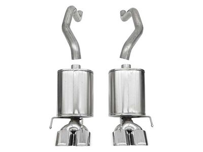Corsa 21012 Xtreme Axle-Back Exhaust with 4.5" Polished Tips for 2009-2013 Corvette (C6) 6.2 / Corsa 21012 Xtreme Axle-Back