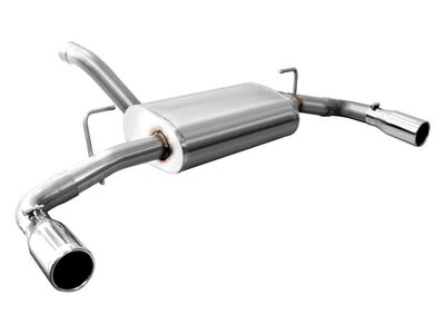 Corsa 21016 Touring 2.5-Inch Dual Rear Exit Polished Tips Axle-Back Exhaust for 2018-25 Wrangler JL / Corsa 21016 Touring Axle-Back