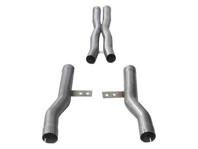 Corsa 21026 Sport to Xtreme 2.75-Inch Resonator Delete Kit for 2017-2023 Dodge Challenger 5.7 / Corsa 21026 SP to XT Resonator Delete