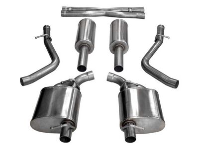 Corsa 21066 Sport 2.5" Cat-Back Exhaust (re-uses stock exhaust bezel) for 2015-2023 Challenger 3.6 / Corsa 21066 Sport Cat-Back